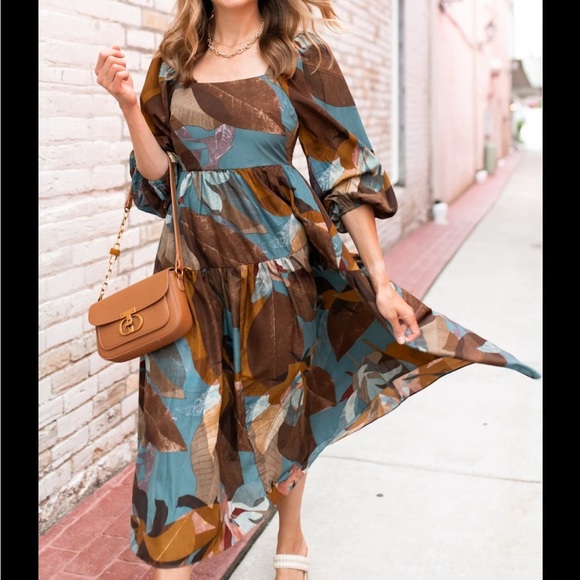 Entro Midi/Maxi Floral Dress - Picture 4 of 16